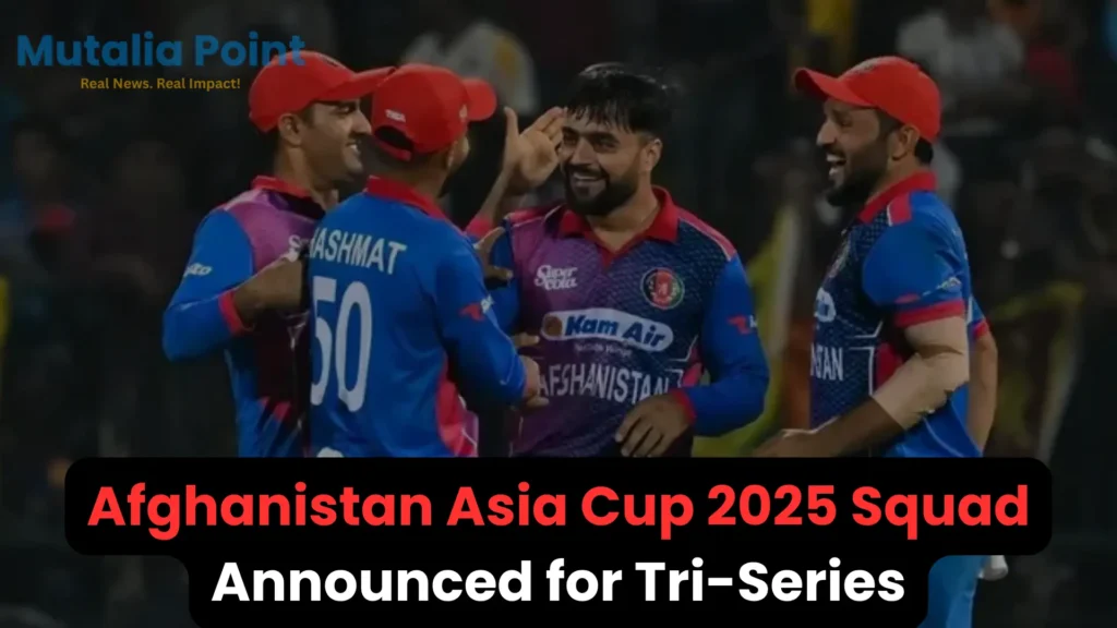 Afghanistan Asia Cup 2025 squad