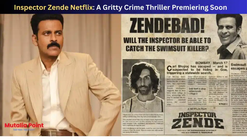 Inspector Zende Netflix