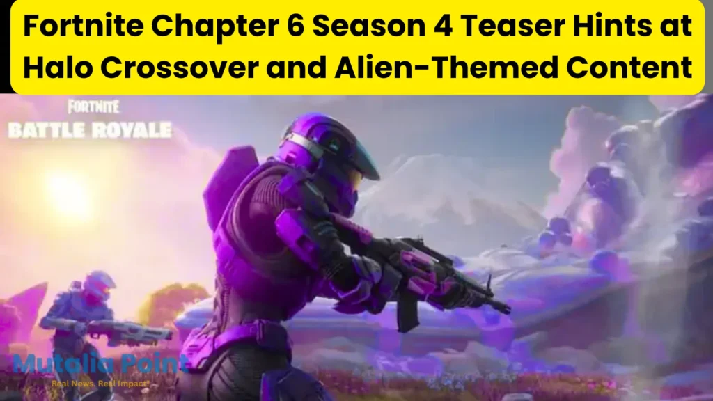 Fortnite Chapter 6 Season 4 teaser